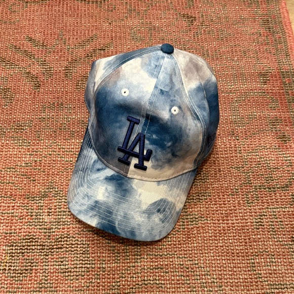 Blue Tie-Dye LA Dodgers Cap - Picture 1 of 2